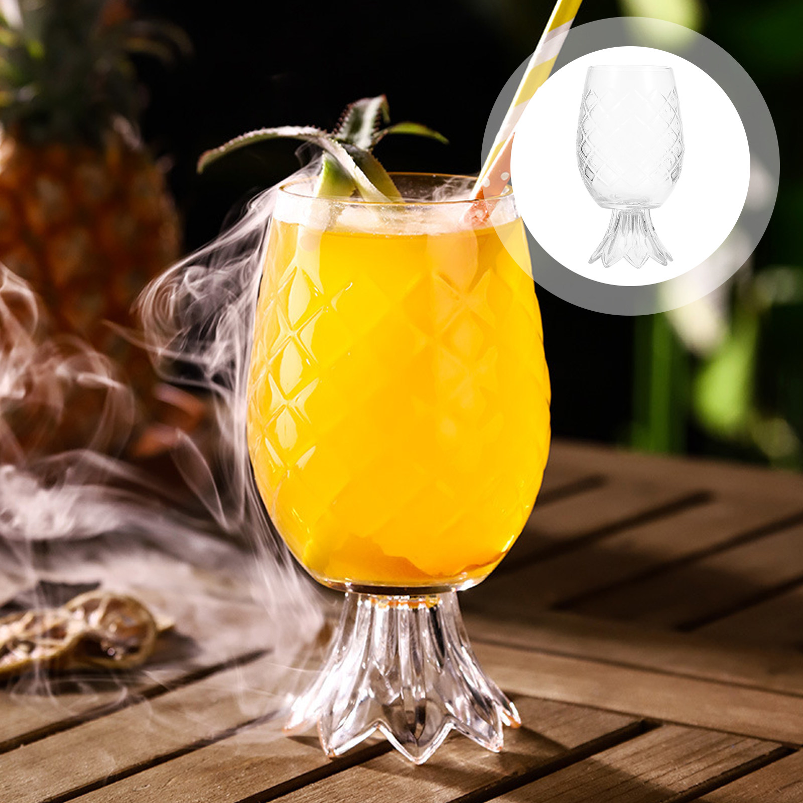 Premium Pineapple-Shaped Cockt - Home Bar Set ulasan dan harga
