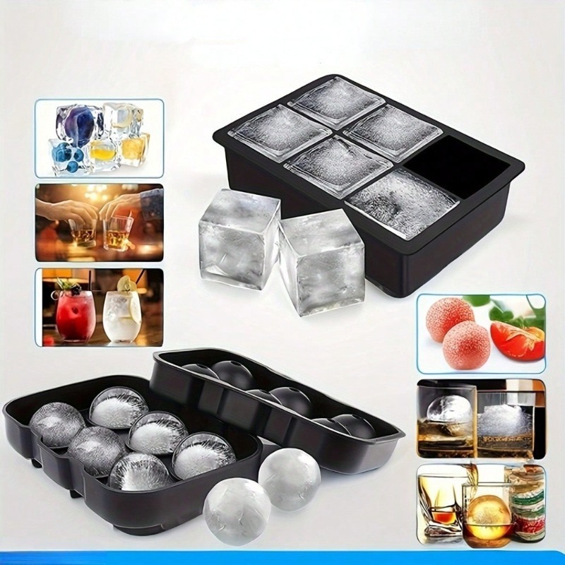Premium Silicone Ice Cube Tray - Ice Mold Sphere ulasan dan harga