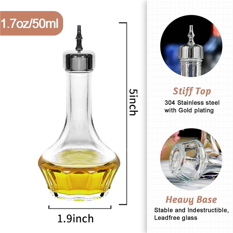 Bitters Bottle Set Of 9-1.7Oz/ - Bitters Bottle Set ulasan dan harga